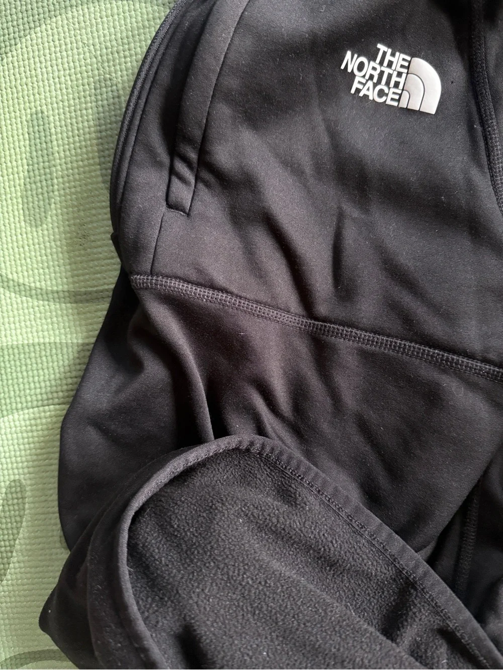 The North Face Black Logo Tag - Men's Apparel Label